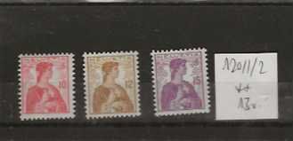 Alle Briefmarken: timbre 120- 121 122 ** – Neu (gemäss Beschreibung) aus Sorvilier von carose01