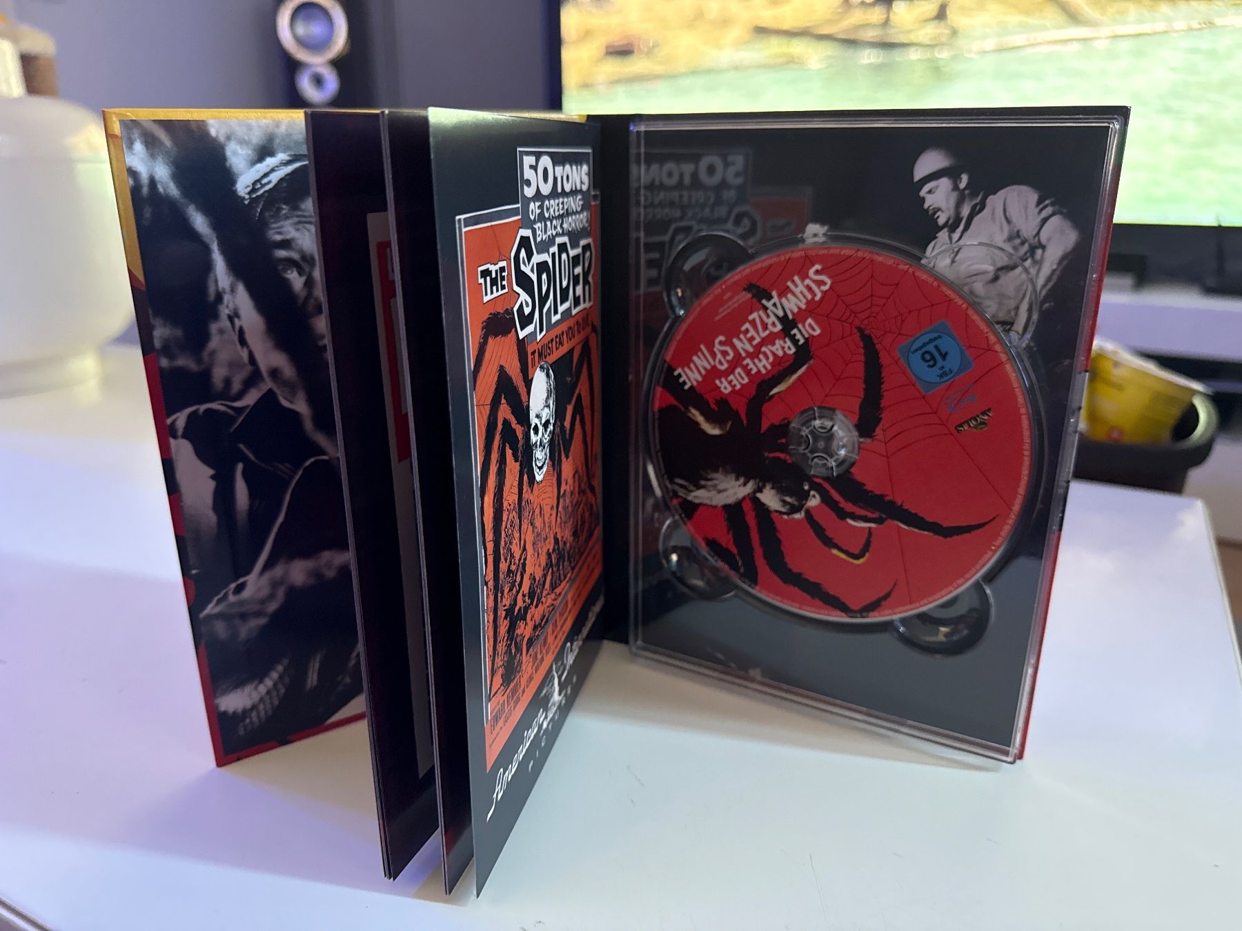 Tutti i DVDs: Die Rache der schwarzen Spinne Mediabook Vergriffen – Nuovo (secondo la descrizione) da Allschwil venduto da meeresperle 2