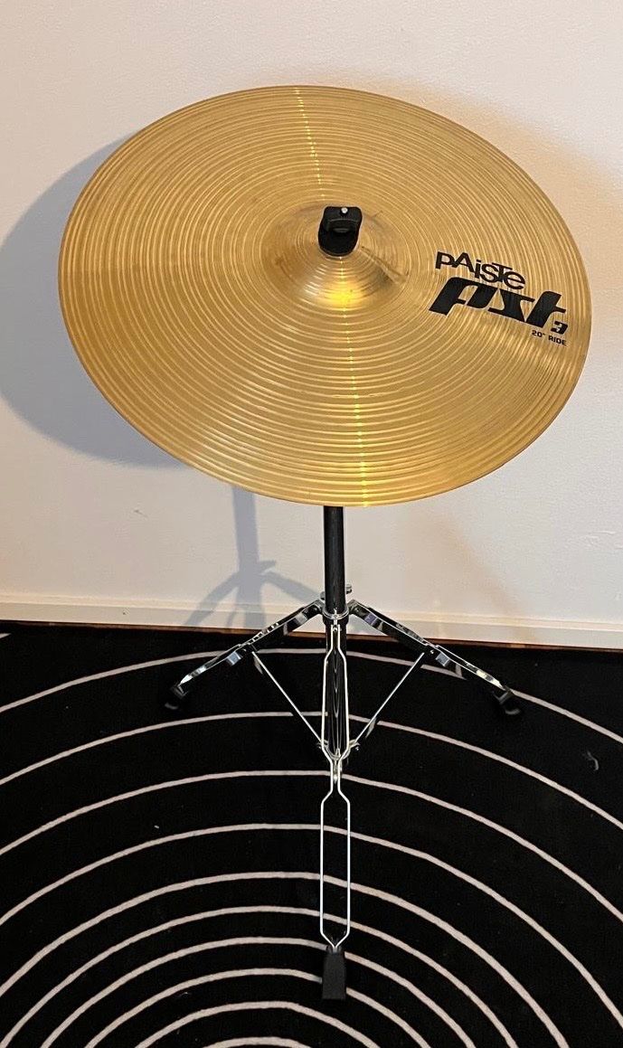 Paiste Ride Symbal PST 3 20 Zoll inkl.Ständer (Quittung da) (Gebraucht ...