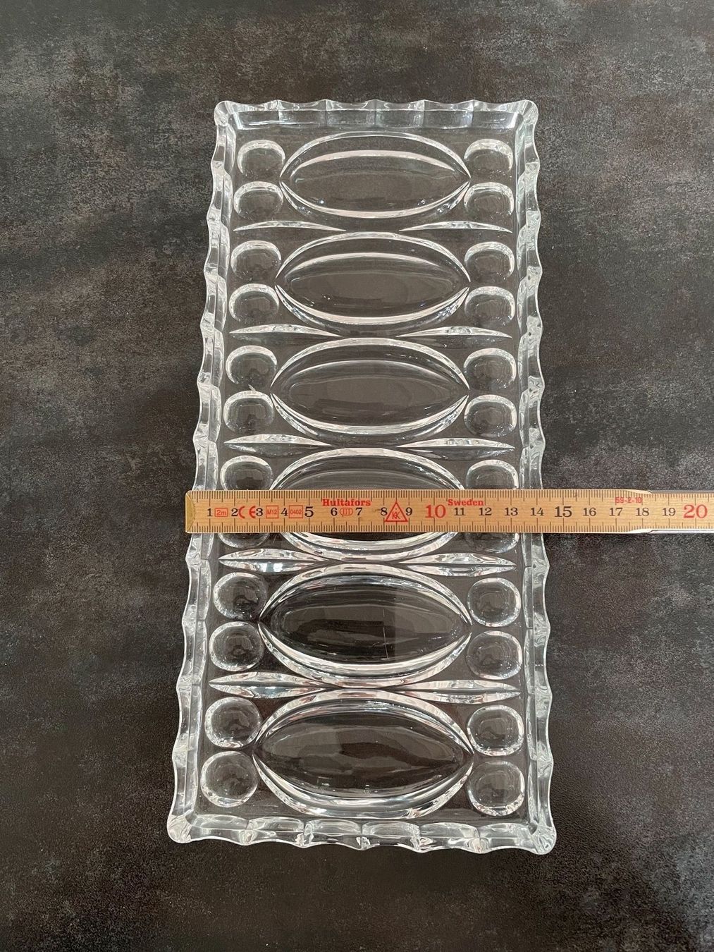 Piatti di portata: Ancien Plat en Cristal – Usato da Vallamand venduto da Bricbracbroc82 5