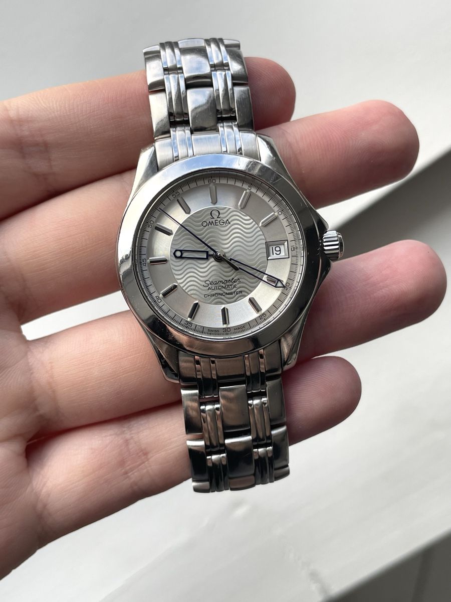 Omega Orologi: Omega Seamaster Automatik 36mm Midsize Läuft – Usato da Uster venduto da AlabasterOne 1