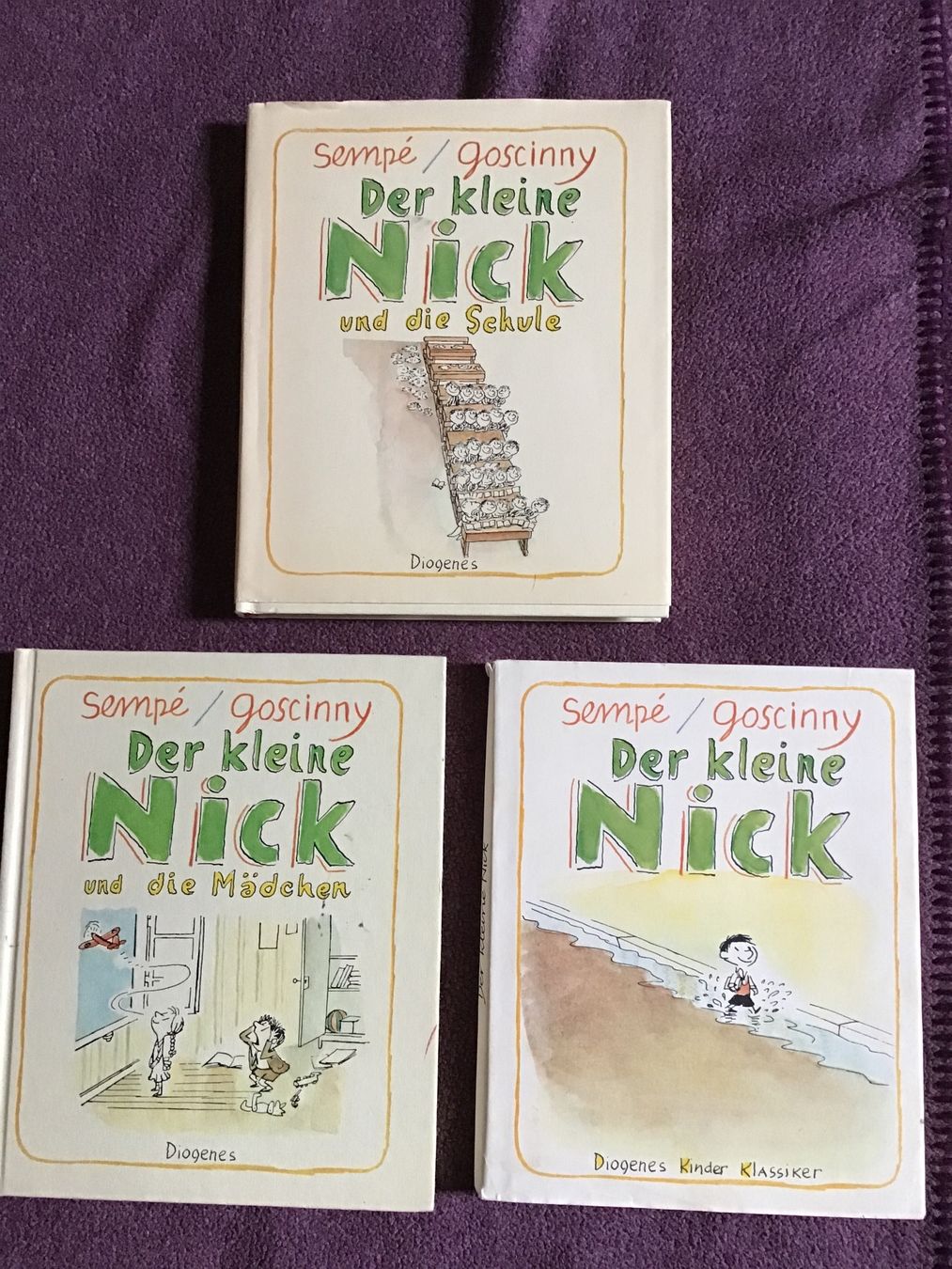 Bücher: Der kleine Nick - 3 Bände - 1974/1975 – Gebraucht aus Rüti ZH von Wernika1