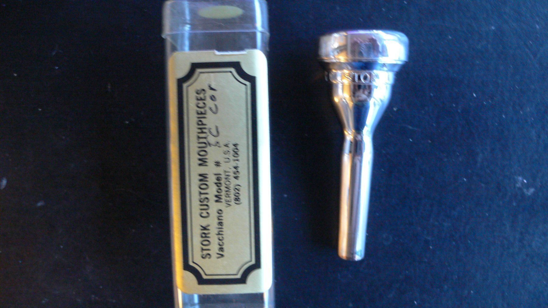 Instruments de musique: Cornet Mundstück Stork Custom 5C – Neuf avec emballage d'origine à Burgdorf par adaps65