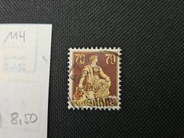 schöne 114 (Kat. 20.--) für nur  2.--