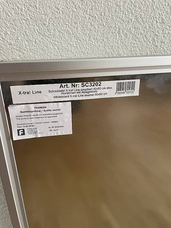 Lavagne: Whiteboard – Usato da Feusisberg venduto da Kut_2ncc 3