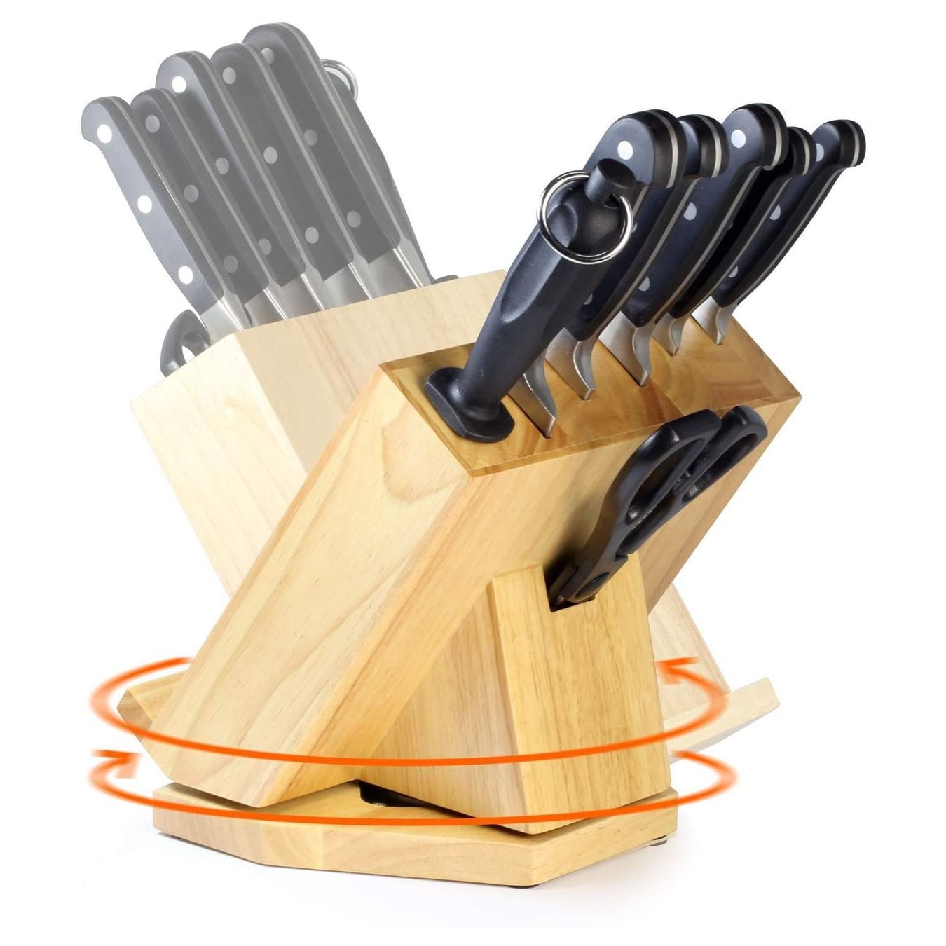 Coltelli: Messerblock mit Tabletthalter und Messer – Nuovo e nell'imballaggio originale da Wettingen venduto da kochshop 6