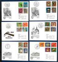 1980 -85 Pro Patria Ilustr.Briefe  Bundesfeierstempel 01.08