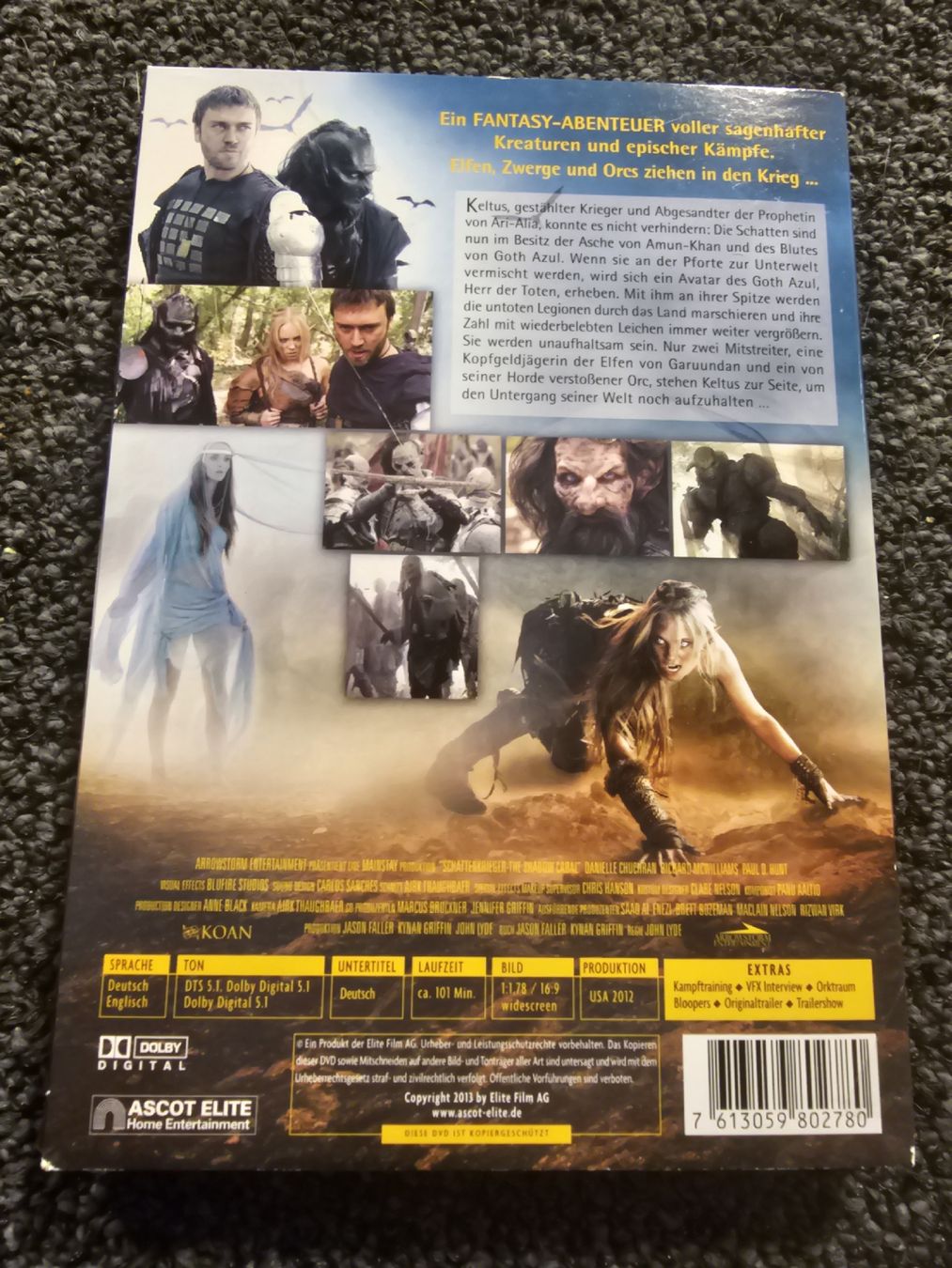 Tutti i DVDs: DVD Schattenkrieger The Shadow Cabal(22854) – Usato da Ruswil venduto da jan_bxl5 1