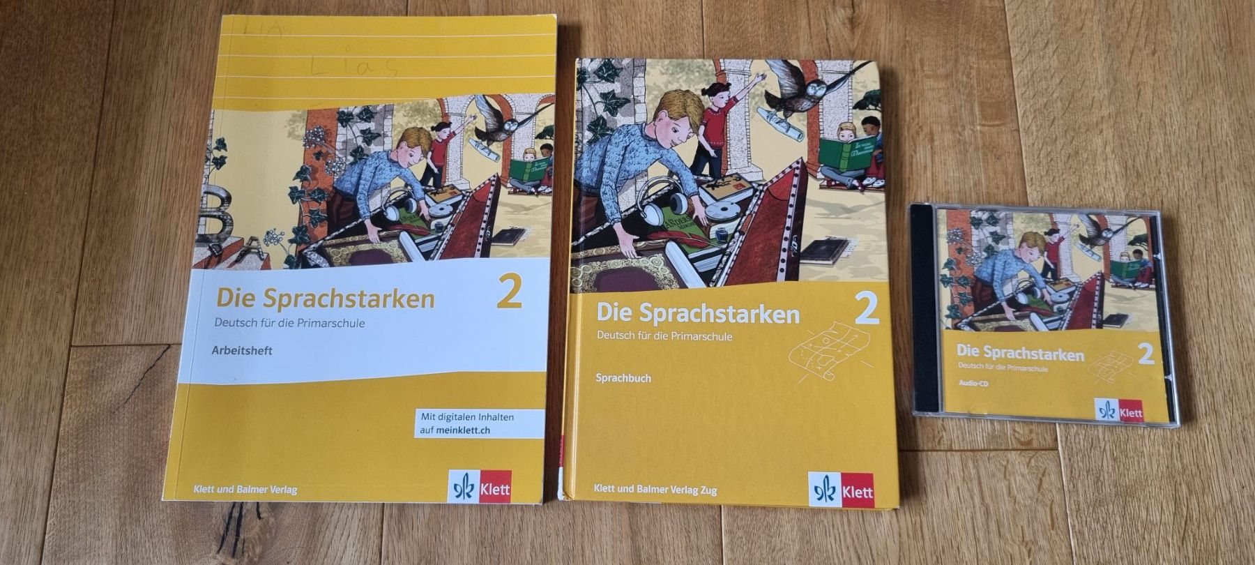 Libri: Die Sprachstarken 2 Arbeitheft, Sprachbuch und Cd – Usato da Eglisau venduto da naminaso