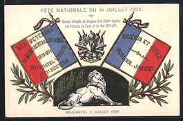 Neuchatel, Fête Nationale du 14 Juillet