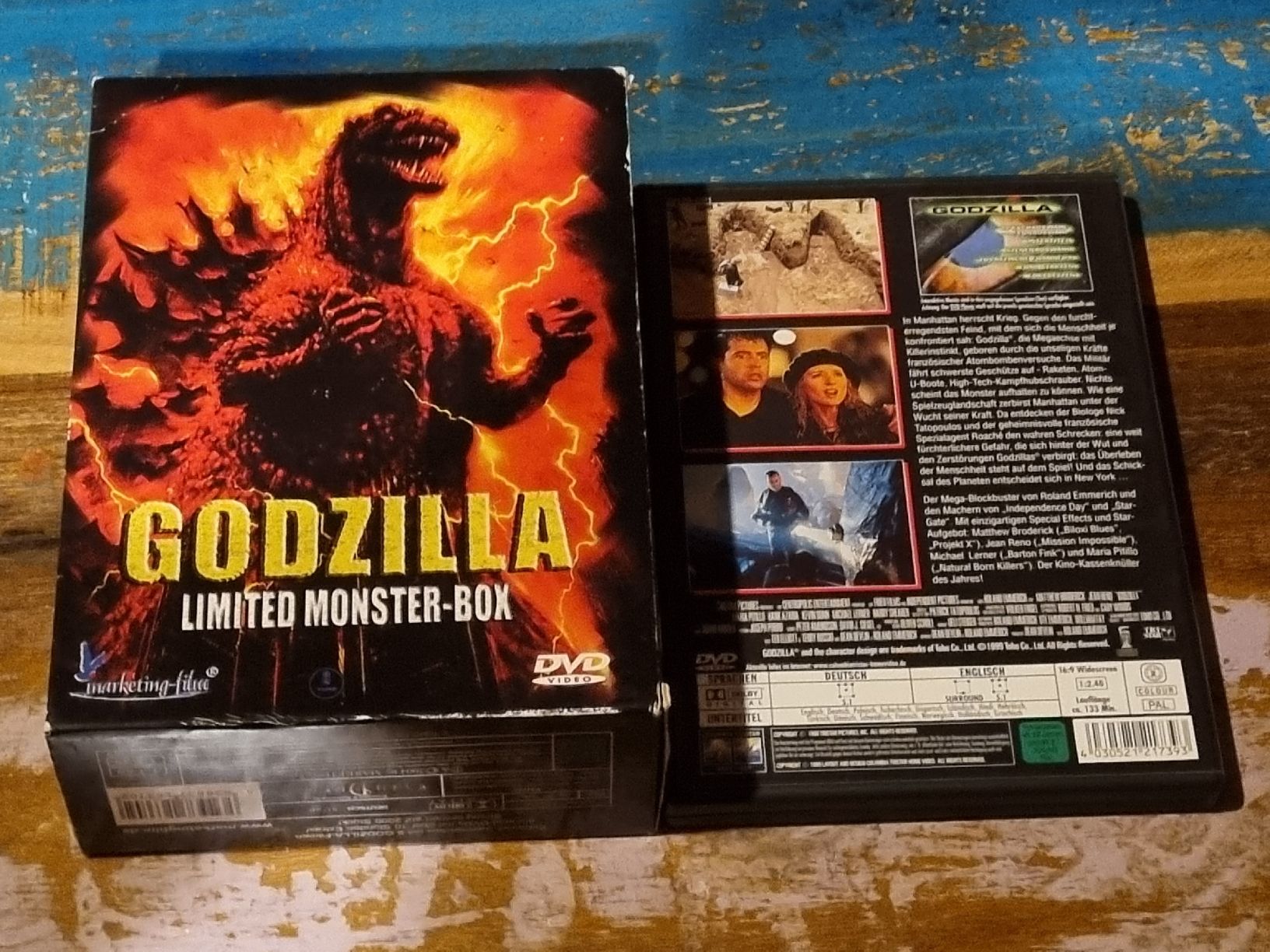 Tutti i DVDs: Godzilla Sammlung RAR, 9 Filme Sci Fi – Usato da Winterthur venduto da Belzarek 2