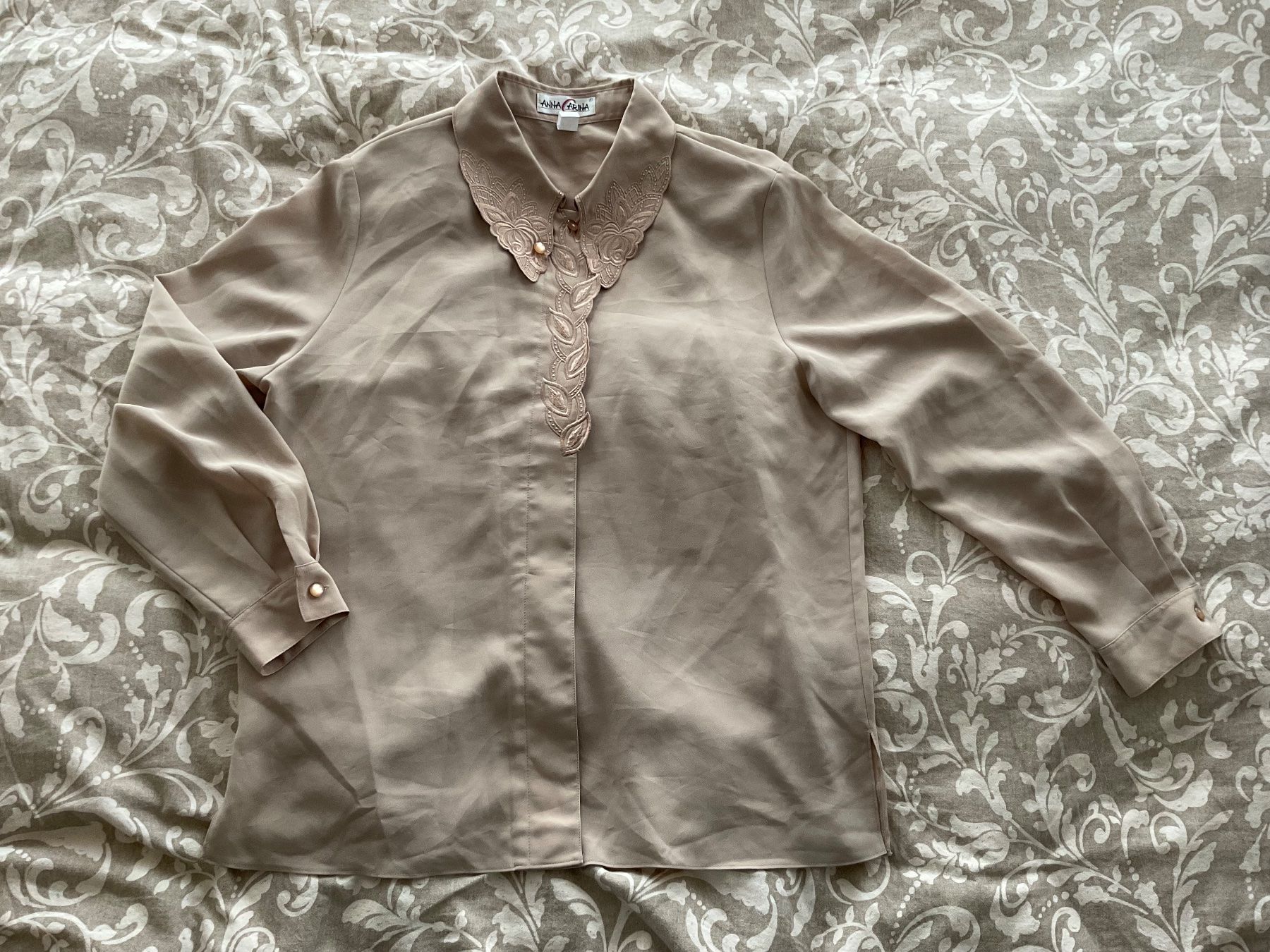 Camicette: Bluse Gr. 40/42 Beige – Usato da Rümlang venduto da euqinom16