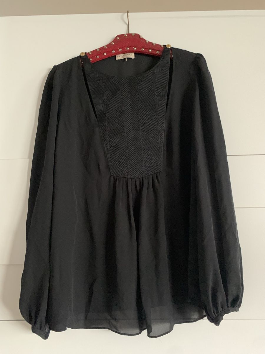Camicette: Emilio pucci seiden oberteil – Usato da Zürich venduto da Nikuska32