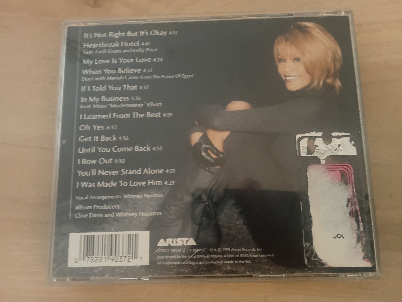 CD: Whitney Houston – Usato da Liebefeld venduto da CD-Urs 1