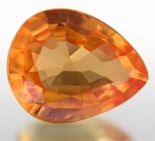 0.61 CT. NICE GOLDEN ORANGE SAPPHIRE / Wert: CHF 135.00