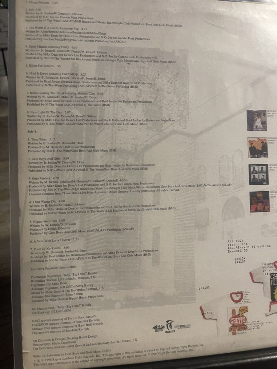Schallplatten: Geto Boys / The Resurrection  – Gebraucht aus Dagmersellen von stonefinger 1