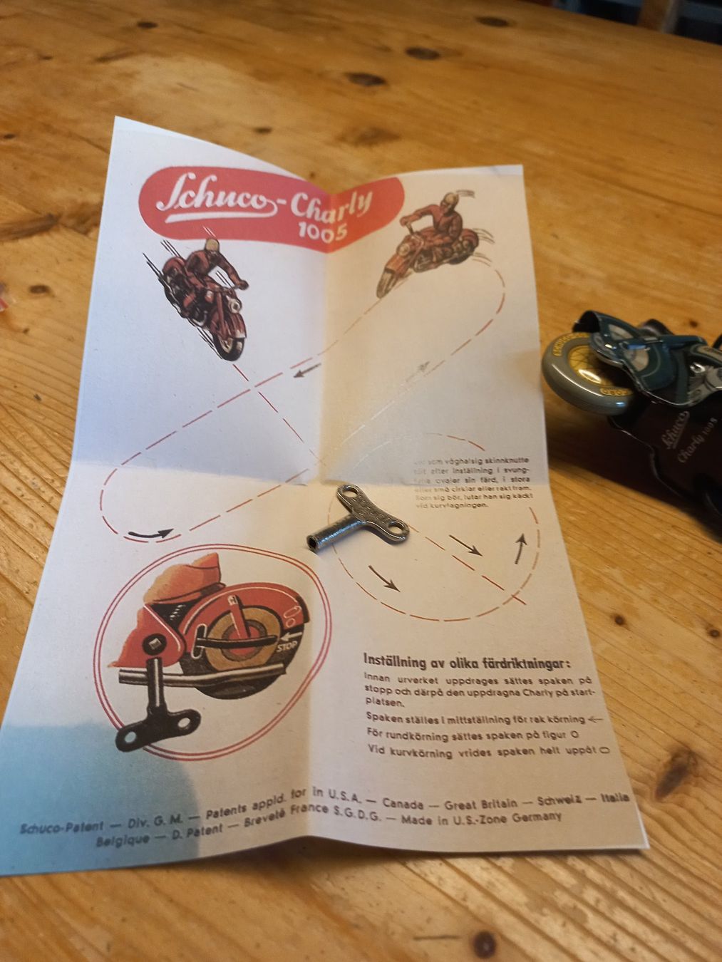Spielzeuge: Neuauflage Charly Schuco Motorrad – Gebraucht aus Ammerswil AG von savinir 5