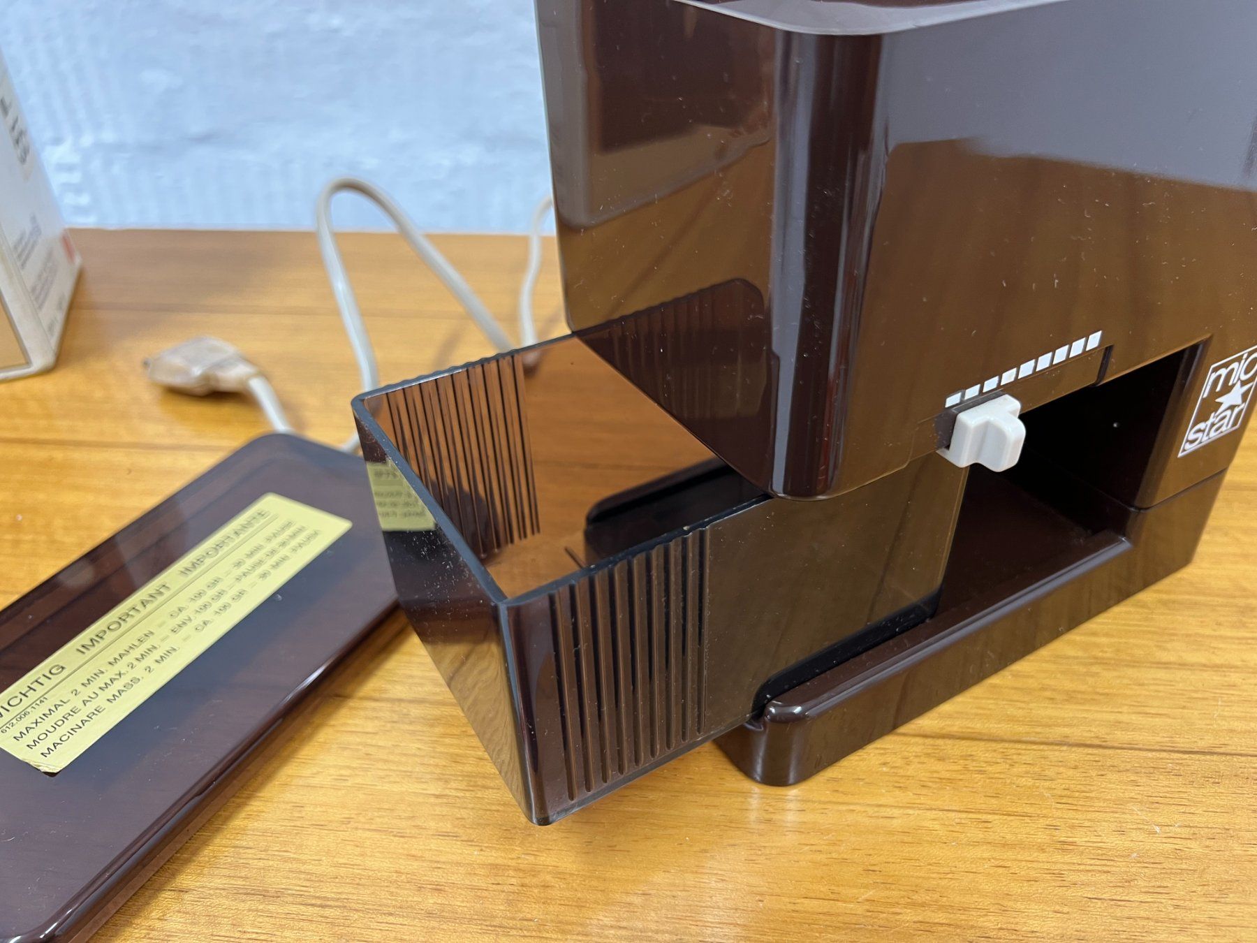 Turmix Kaffeemaschinen & Espressomaschinen: Vintage Kaffeemühle | Miostar – Gebraucht aus Walzenhausen von stilvollwohnen 9