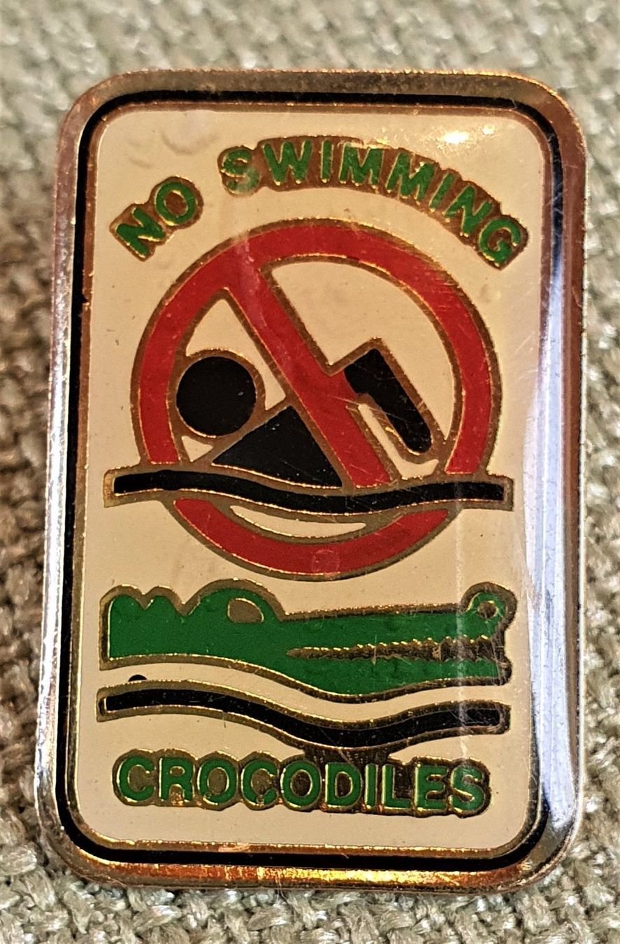 Libri: F656 - Australia  No Swimming Crocodiles – Usato da Reinach BL venduto da Boston-Verkauf