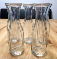 5x Ikea LONSAM Glaskaraffe 1 Liter Karaffe