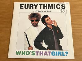 Eurythmics who‘s that Girl 12“ Maxi Japan 🇯🇵 Promo