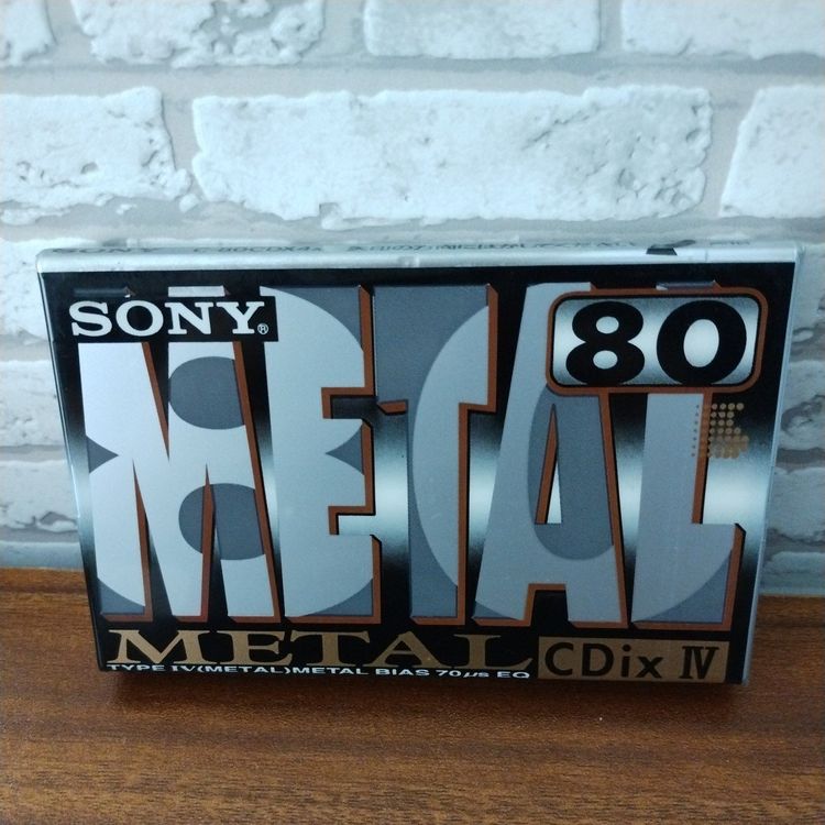 SONY C80 CD ix Metal Type IV Position sehr selten, Original Kaufen