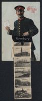 Leporello-AK Hamburg, Briefträger mit A
