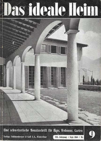 Riviste & Magazine: Das ideale Heim Sept.1945 – Usato da Bern venduto da Grindelwaldaus
