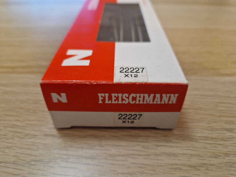 Fleischmann N 12 x 22227 gebogenes gleis OVP NEU (Neu und ...