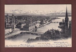 ZÜRICH und die Alpen - 1903