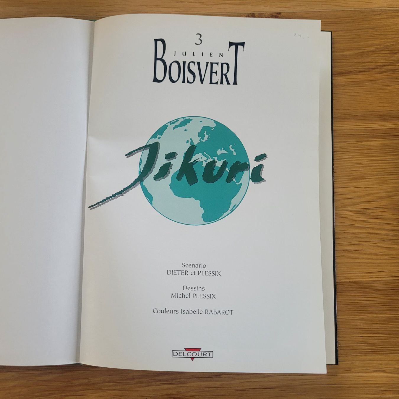 Fumetti: BD EO Cotée Julien Boisvert 3. Jikuri – Usato da Biel/Bienne venduto da Destockweb 1