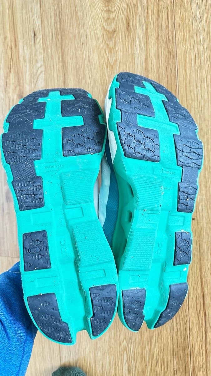 On Herrenschuhe: On Cloud Laufschuh Cloudmonster Hyper Grün/Weiss – Gebraucht aus Kriens von saleworld 5