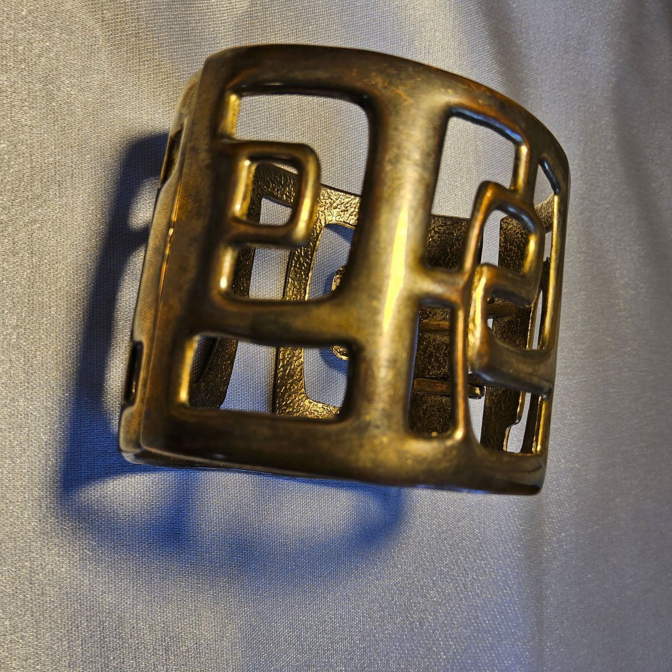 Armbänder & -reifen: Schicker Modernist Armreif Versilbert 50er – Gebraucht aus Zürich von Aleick 5
