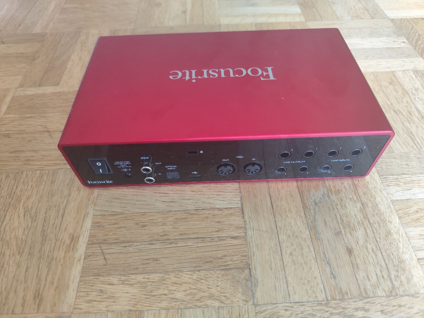 Instruments de musique: Focusrite Scarlett 18i8 Audio Interface – D'occasion à Nidau par lpilloud 3