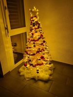 Weihnachtsbaum aus Fichtenholz
