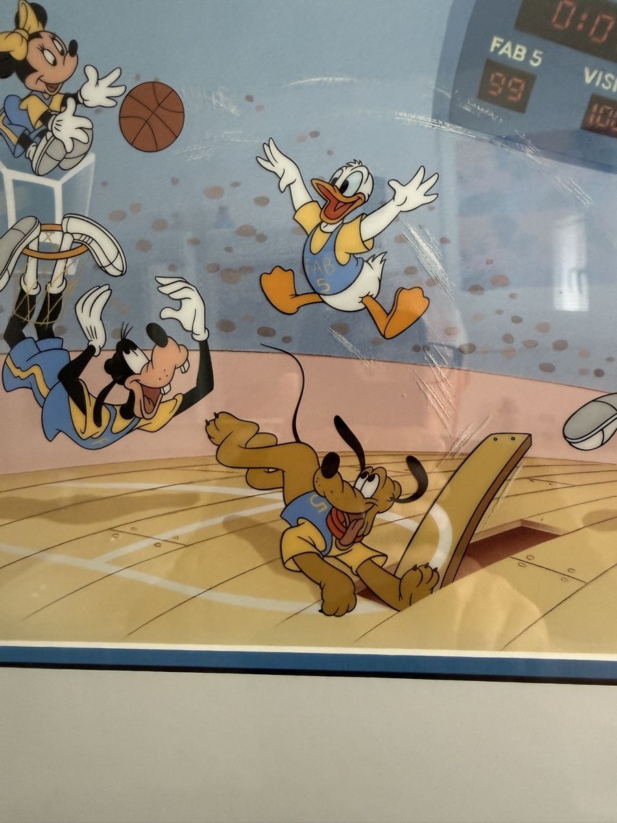 Foto & Immagini: Disney SLAM DUNK WITH FAB FIVE cel limitiert – Usato da Affoltern am Albis venduto da Birdy8910 4