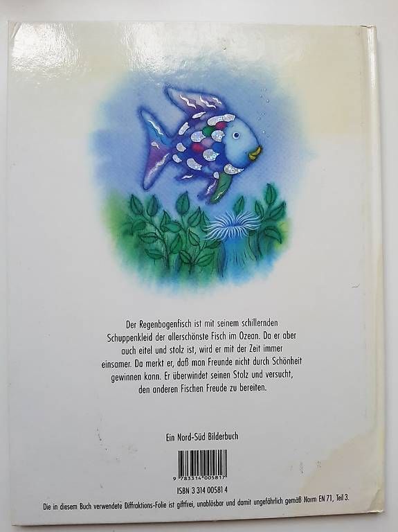 Bücher: Kinderbuch "Der Regenbogenfisch", ab 4 Jahren – Gebraucht aus Basel von Renato_hirzi 4