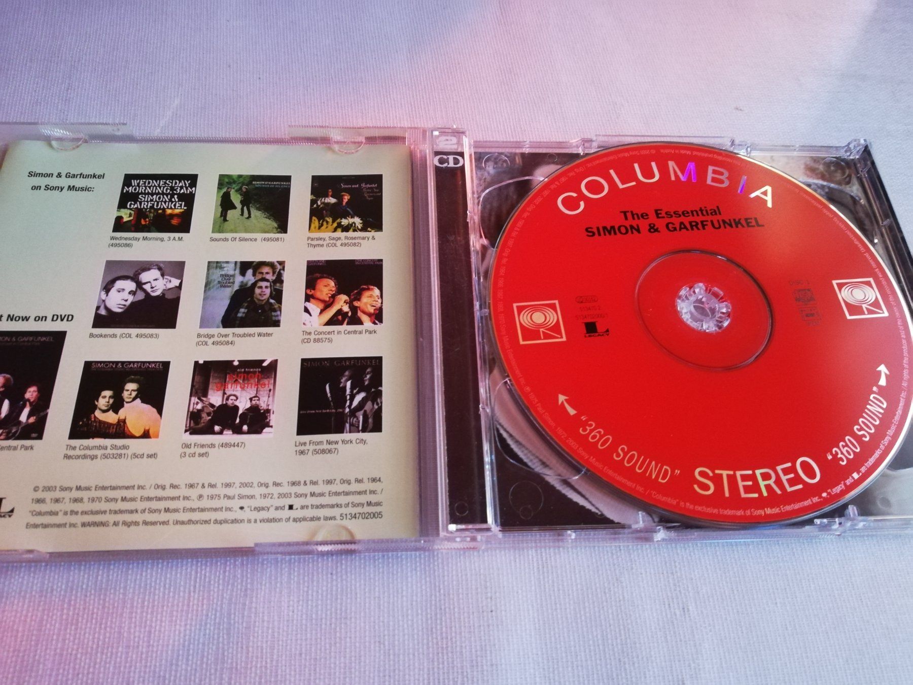 CDs: SIMON & GARFUNKEL - THE ESSENTIAL – D'occasion à Bern par Vinylsound.ch 2