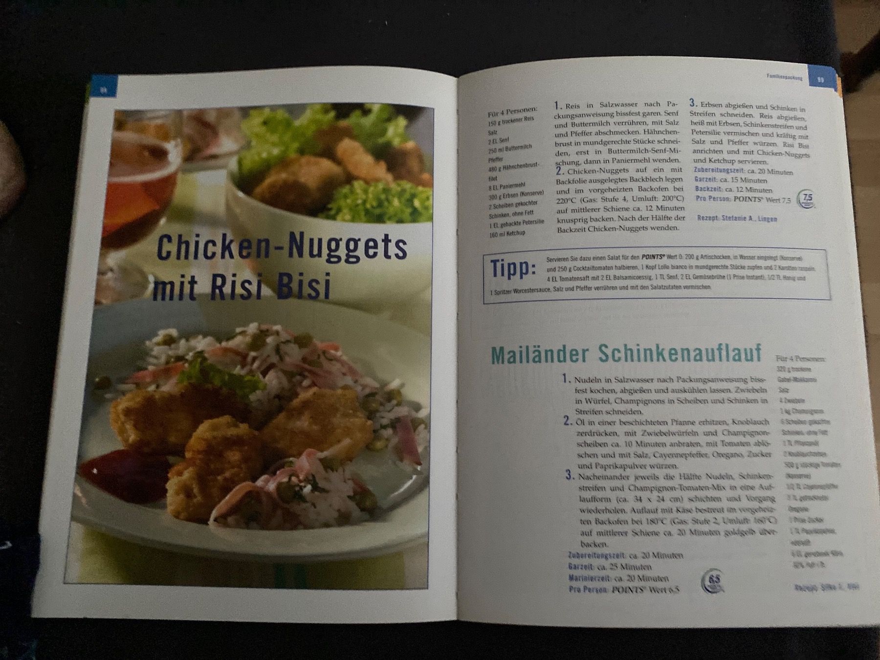 Libri: Wright Watchers Kochbuch – Usato da Selzach venduto da 02nunafizz 2