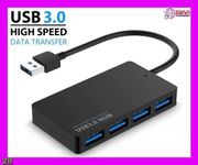High Speed USB 3.0 HUB 4 Port Splitter