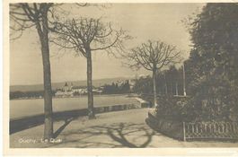 Ouchy - le quai + 1924
