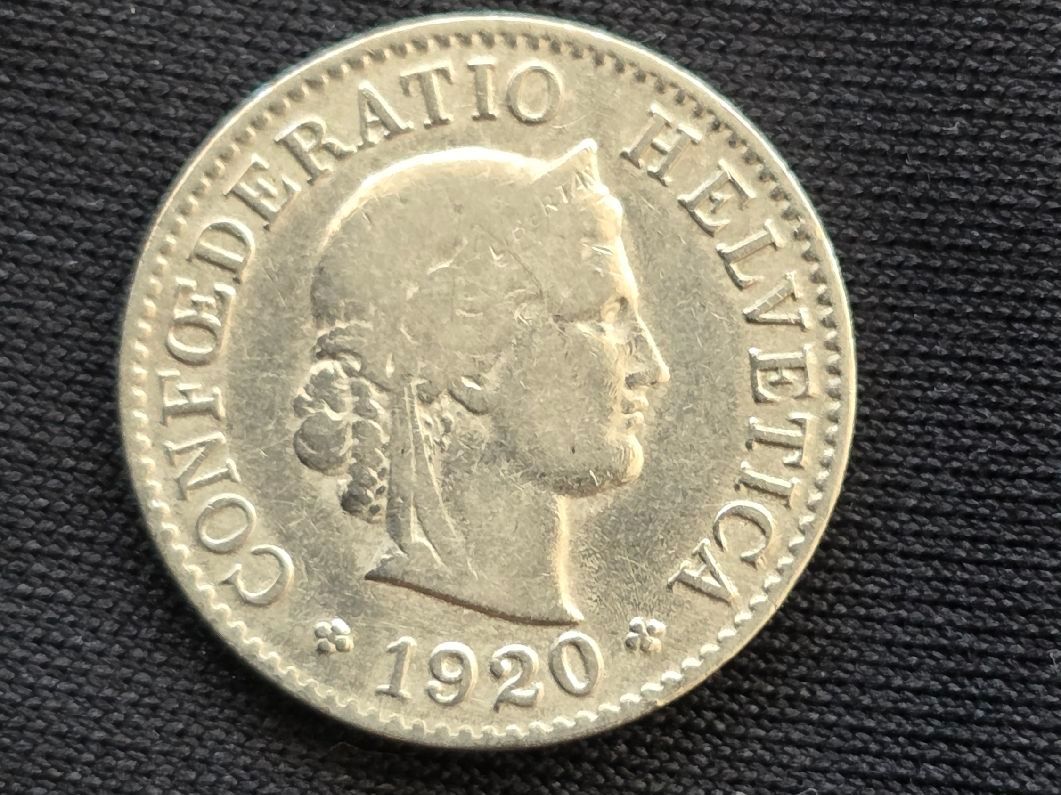Tutti le monete: 5 cts 1920 – Usato da Genève venduto da bbastos