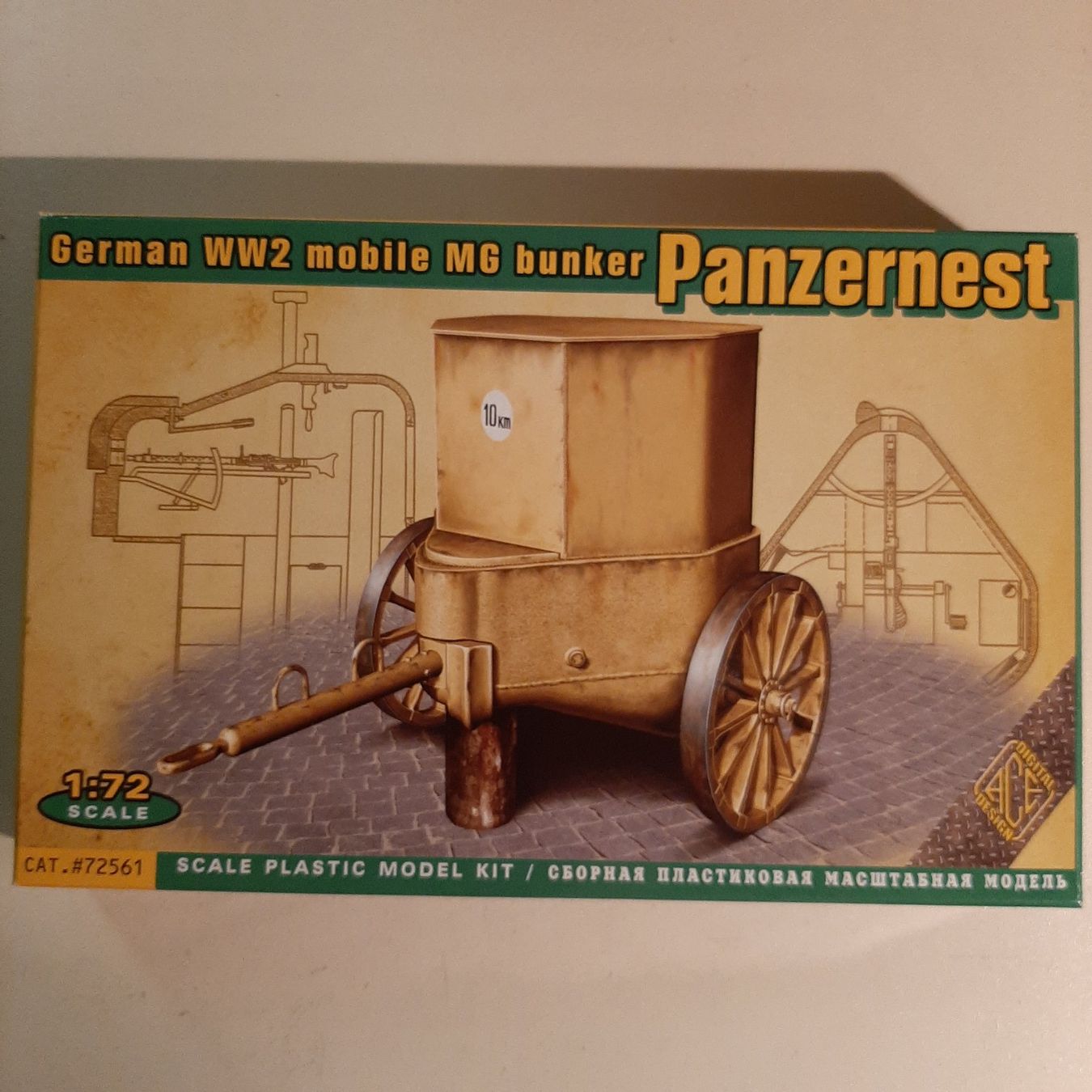Kit di modellismo & Modellini statici: 26b ... Mobiler MG-Bunker Panzernest ... ACE 72561 – Nuovo (secondo la descrizione) da Bonstetten venduto da Benibanny59