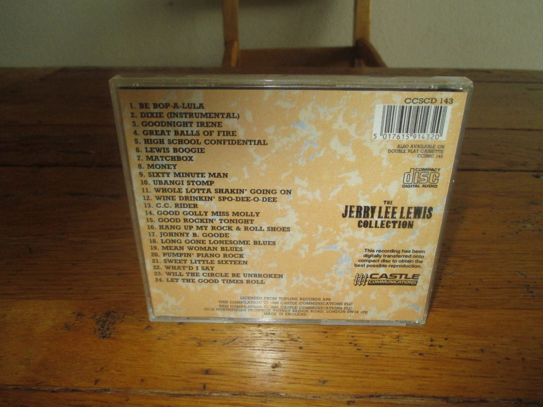 CDs: The JERRY LEE LEWIS Collection CD – Gebraucht aus Monthey von blackcat45 2