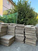Ca. 200 Gartenplatten / Terrassenplatten 50×50 cm – ca.50 m2
