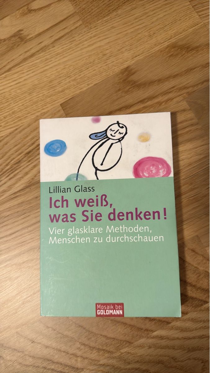 Bücher: Ich weiss, was Sie denken! – Neu (gemäss Beschreibung) aus Zumikon von ant_n8vp