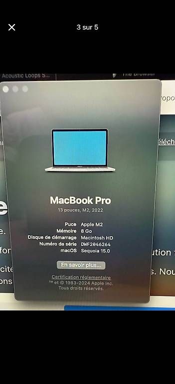 Notebooks: MacBook 2022 M2 – Gebraucht aus Valeyres-Montagny von lor_h8h8 3