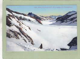 Blick vom Jungfraujoch gegen den Aletschgletscher