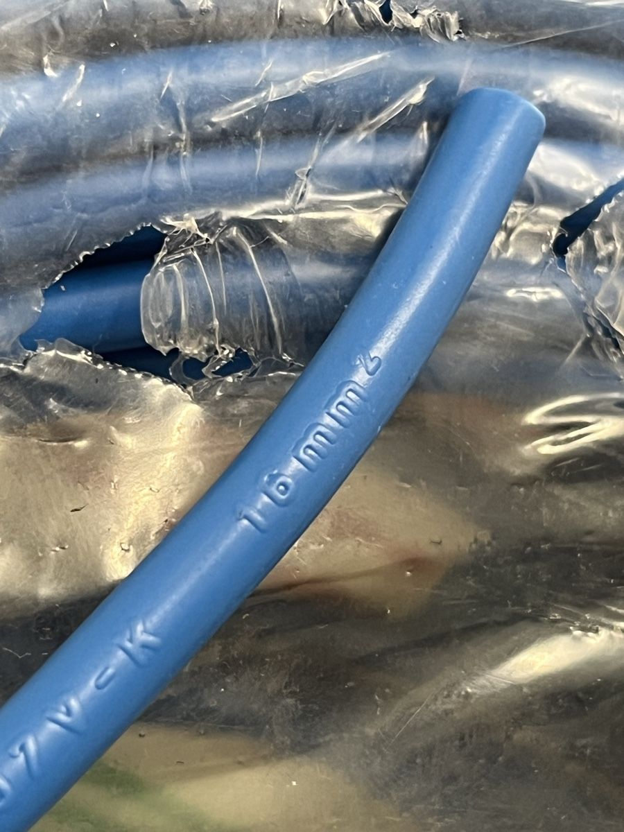 Câbles: Litzenkabel 16mm2 blau 90-95m neu – Neuf avec emballage d'origine à Würenlos par jam_mv8g 5
