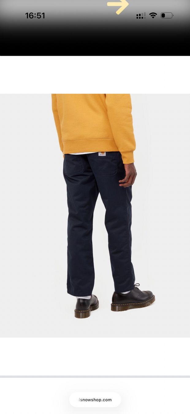 Carhartt Pantaloni: Carhartt Abbott pant W28 – Nuovo (secondo la descrizione) da Pully venduto da Evgenii13 2